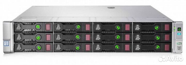 Сервер 2RU HP DL380 Gen9 2X Intel Xeon E5-2603V4