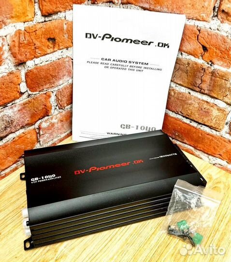 Усилитель Dv-Pioneer.OK GB-1040 4-х канальный 100W