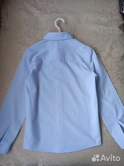 Рубашка для мальчика 134 школьная форма