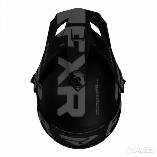 Шлем FXR Torque X Team с подогревом,черно-серый