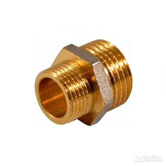 Ниппель латунный переходной 1-1/2