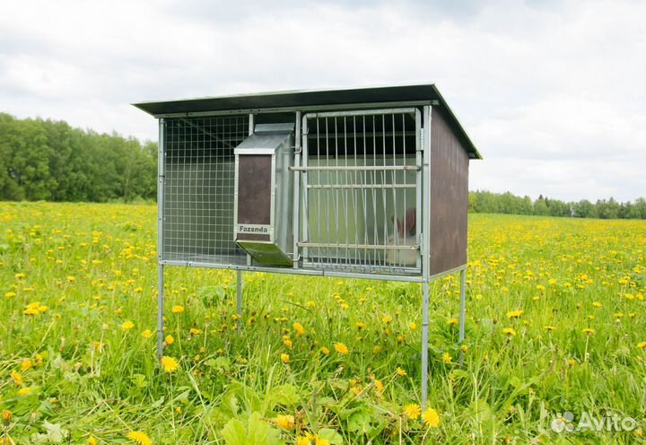 Уличная клетка для кроликов