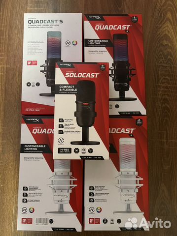 Микрофоны Hyperx (новые)