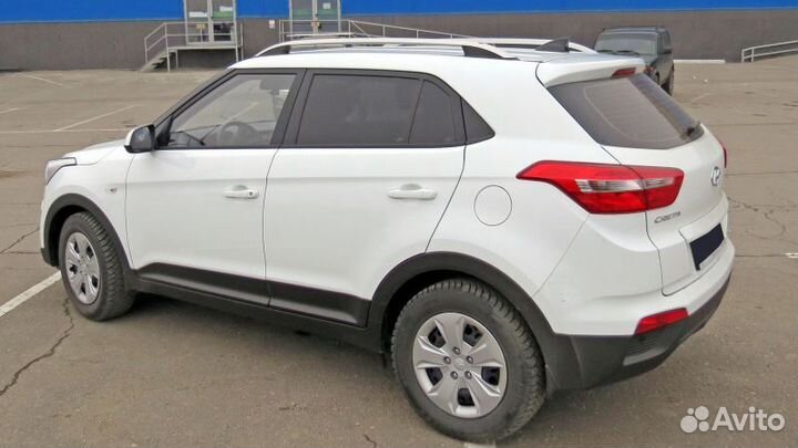 Рейлинги Hyundai Creta 2016-2020 silver / Can Otom