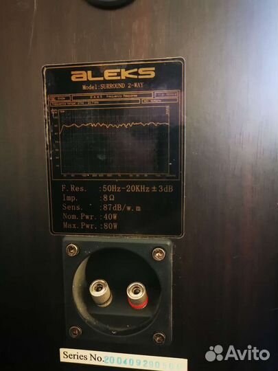 Акустика Aleks с ресивером Pioneer
