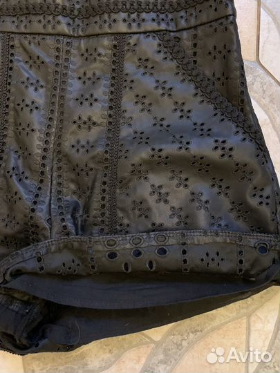 Кожаные шорты Zara