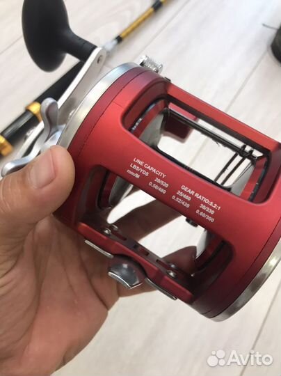 Спининг катушка для сома Морская удочка