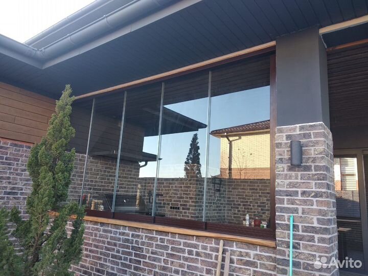 Фасады из алюминия. Остекление веранд