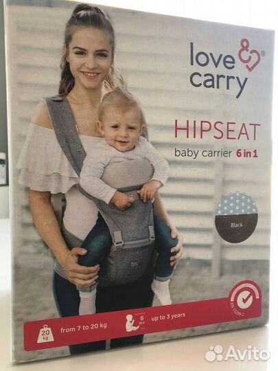 Хипсит Love carry 6 в 1