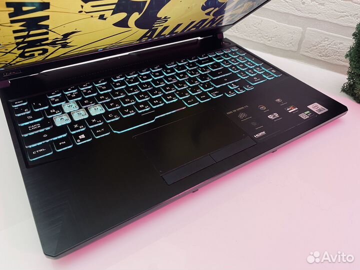 Мощный ноутбук Asus Tuf F15/i5-10300H/GTX 1650