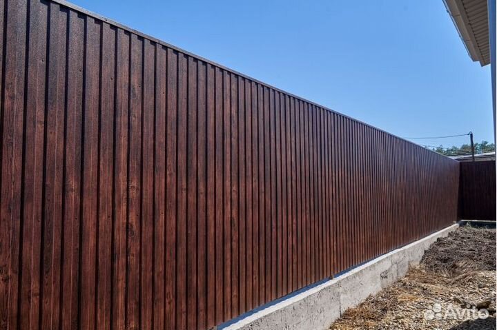 Профнастил С-8 под дерево 0,45