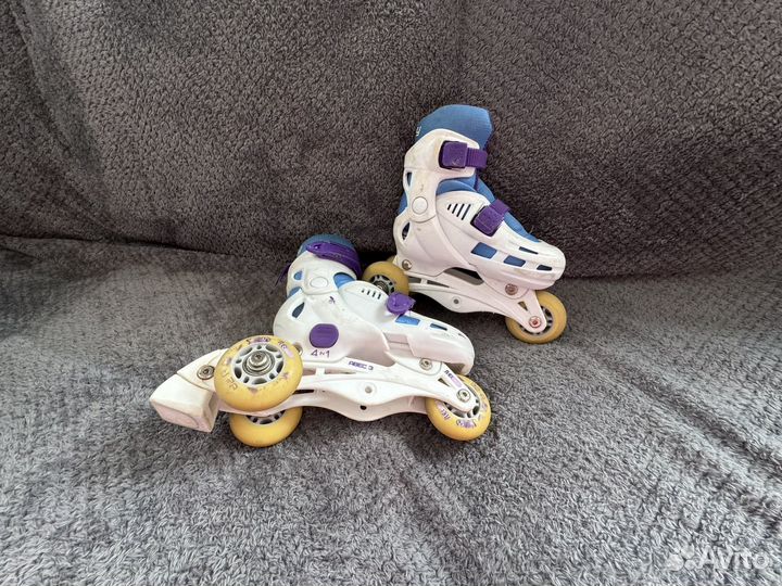 Коньки роликовые детские и взрослые