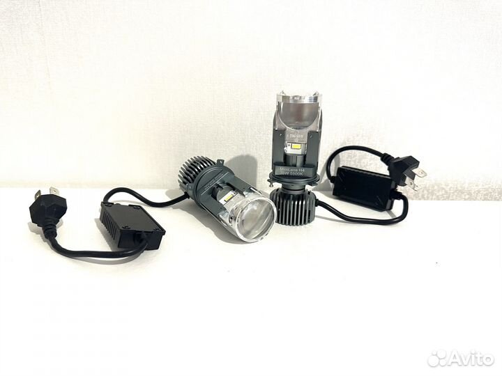 H4 led mini линзы