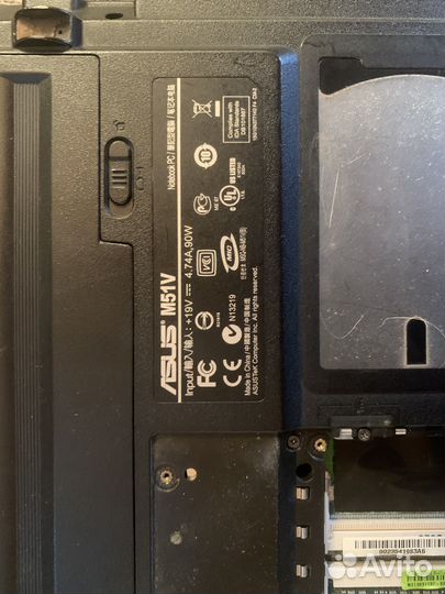 Asus M51V (не включается)