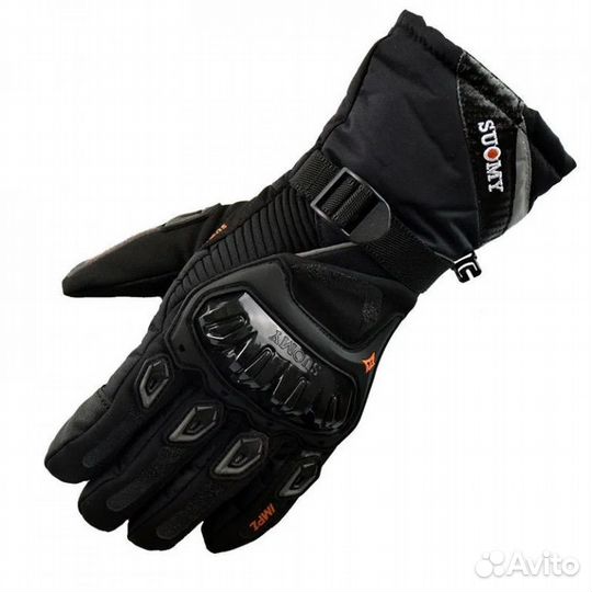 Перчатки Black Suomy на холодную погоду