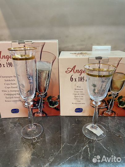 Бокалы и фужеры Bohemia