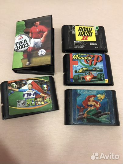 Пустые картриджи без плат для Sega