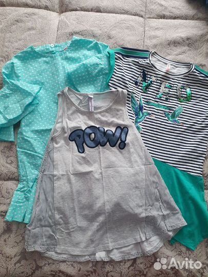 Летняя одежда для девочки 110