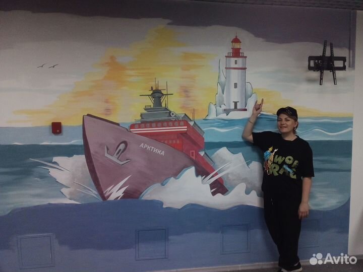 Художник роспись стен