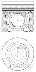 40 270 600 поршень R4/6 d106MB Atego/Axor OM92