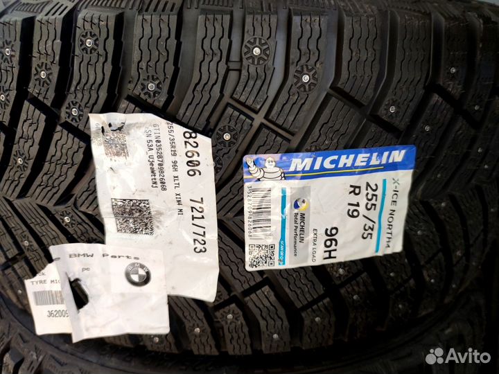 Michelin X-Ice North 4 255/35 R19 и 225/40 R19