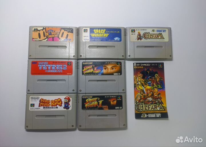 Игры на Super Famicom ntsc-J (snes, SFC) Nintendo