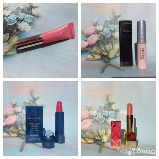 Помады,блески,Chanel,Dior,Armani,палетки,миниатюры