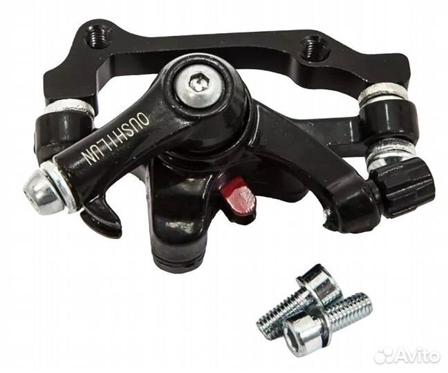 Калипер для дискового тормоза, черный, перед. дис