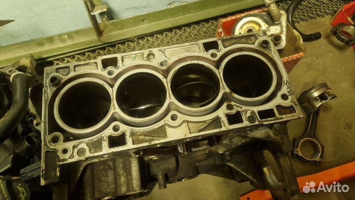 Блок цилиндров Форд 1.6 Экобуст jqda / jqdb