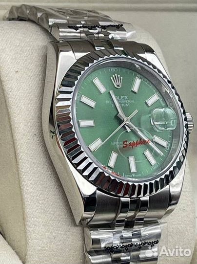 Часы Rolex datejust green 41mm