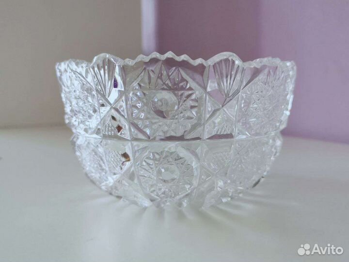 Хрустальная ваза