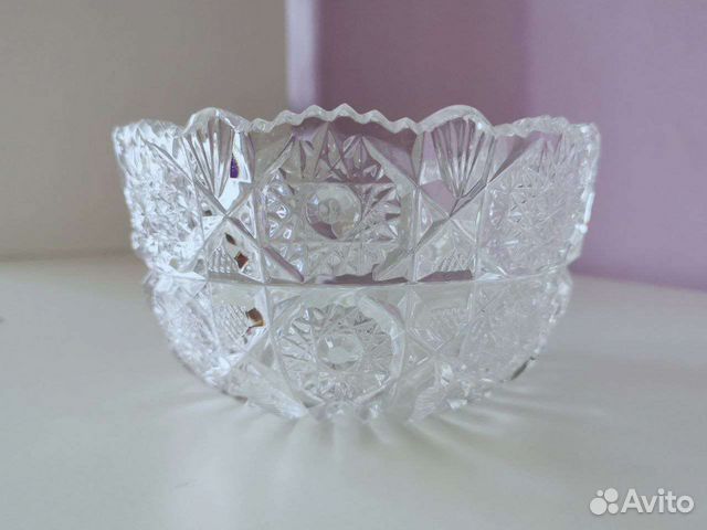 Хрустальная ваза