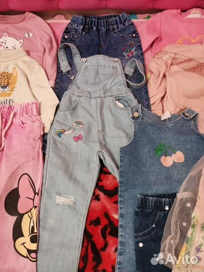 Вещи пакетом на девочку 104
