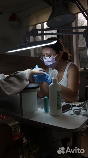 Место мастера маникюра -педикюра