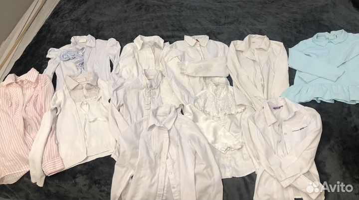 Школьные рубашки для девочек