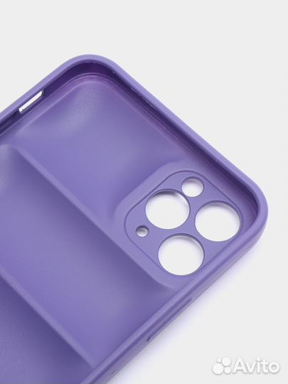 Чехол на iPhone фиолетовый (все модели)