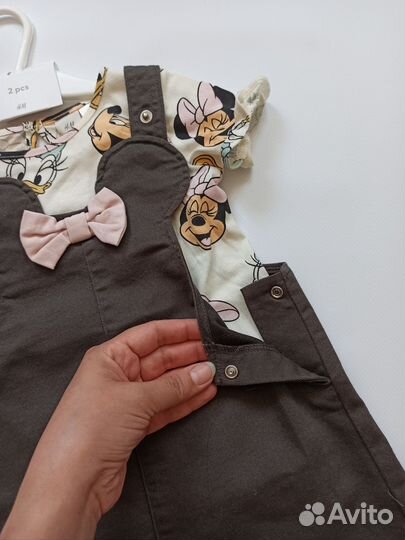 Сарафан футболка 80 hm новый