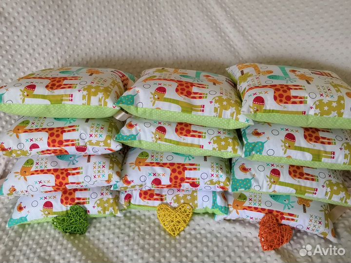 Бортики в кроватку и постельное белье