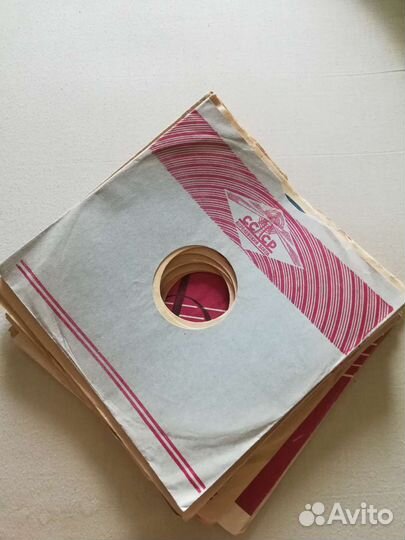 Конверты для патефонных пластинок 78об