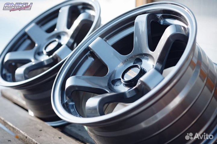 Разноширокие Volk Racing TE37 SL R15 7/8j 4*100