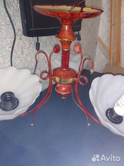 Люстра потолочная бу