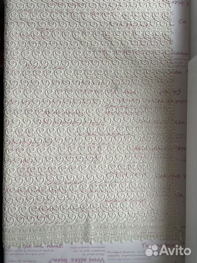 Отрезы итальянского кружева для декора