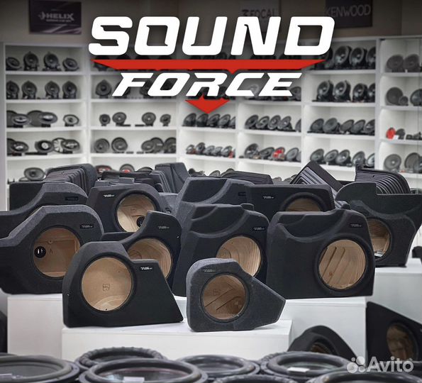 Стелс короб в крыло для сабвуфера