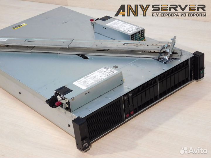 Сервер HP DL380 Gen10 2x Platinum 8168 512Gb 8SFF+