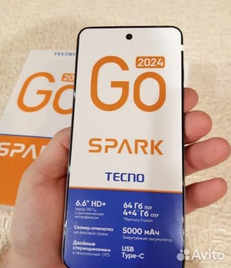 TECNO Spark Go 2024, 4/64 ГБ