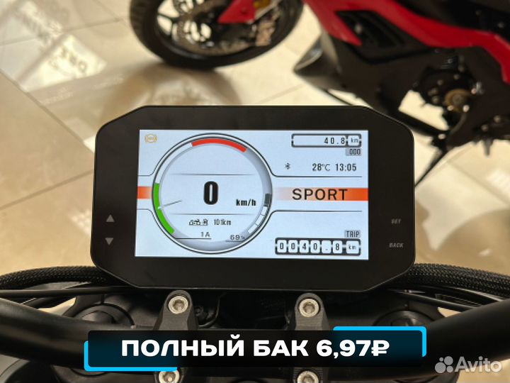 Электробайк Alrendo TS Bravo