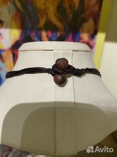 Ожерелье плетенное