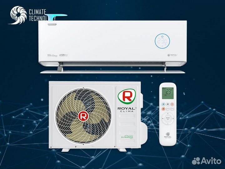 Кондиционер royal clima с установкой