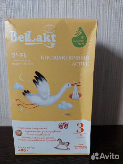 Детская смесь беллакт кисломолочный