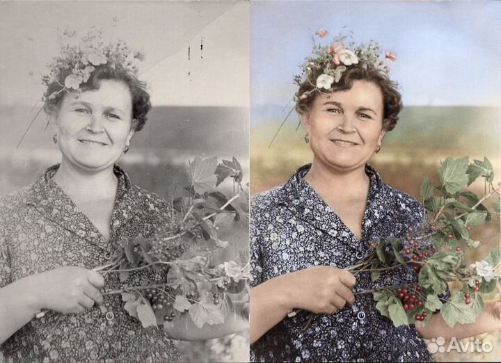 Реставрация старых фотографий восстановление